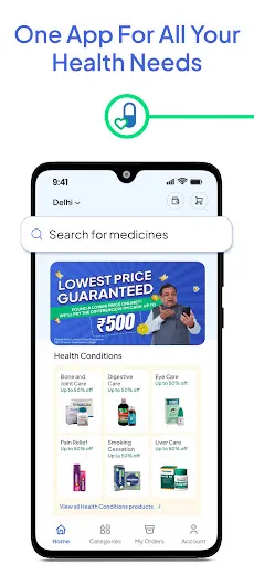 Скриншот 1 — Truemeds: Buy Medicine Online