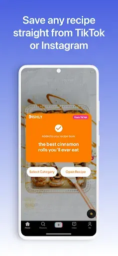 Скриншот 2 — Dishly Save & Cook Recipes