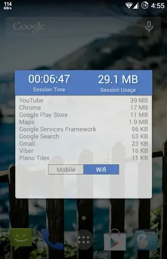 Скриншот 2 — Internet Speed Meter