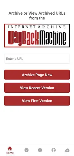 Скриншот 1 — Wayback Machine