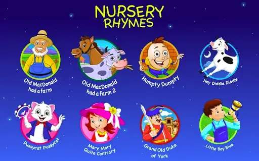 Скриншот 1 — Nursery Rhymes & Kids Games