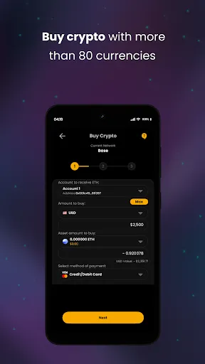 Скриншот 1 — Internet Money - Crypto Wallet