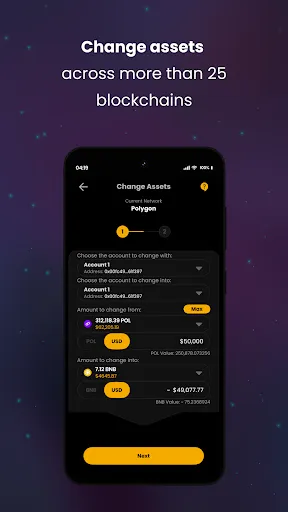 Скриншот 3 — Internet Money - Crypto Wallet