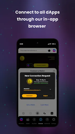 Скриншот 8 — Internet Money - Crypto Wallet