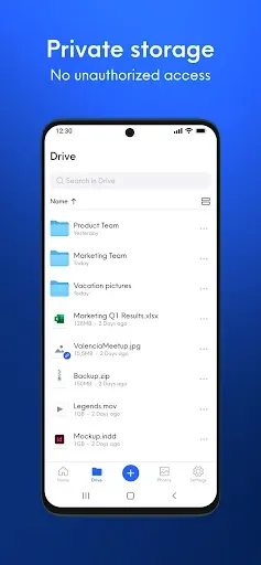 Скриншот 2 — Internxt, Secure Cloud Storage