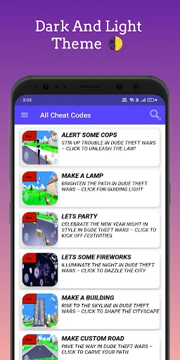 Скриншот 3 — Dude Theft Wars, Cheat Codes