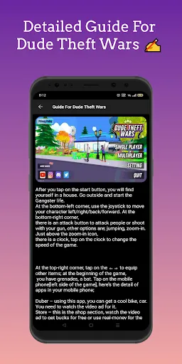 Скриншот 5 — Dude Theft Wars, Cheat Codes