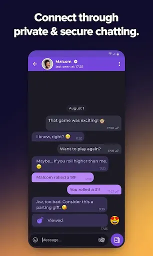 Скриншот 4 — Masked Fling: Dating app