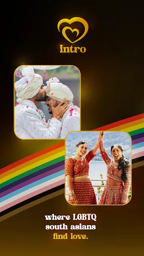 Скриншот 1 — Intro - Queer Desi Dating