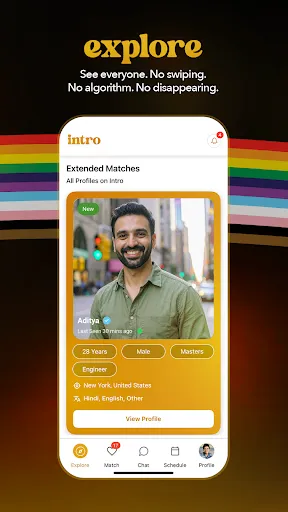 Скриншот 4 — Intro - Queer Desi Dating