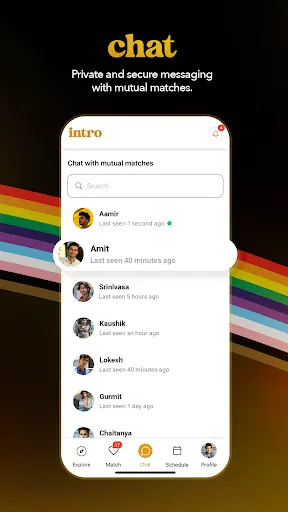 Скриншот 6 — Intro - Queer Desi Dating