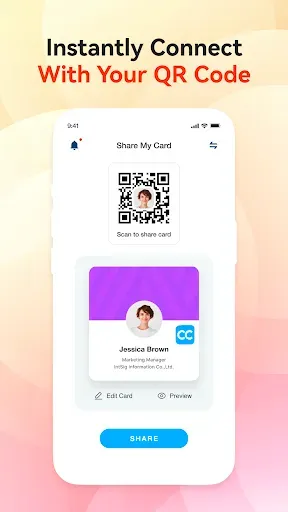 Скриншот 3 — CamCard-AI Scanner, Transcribe