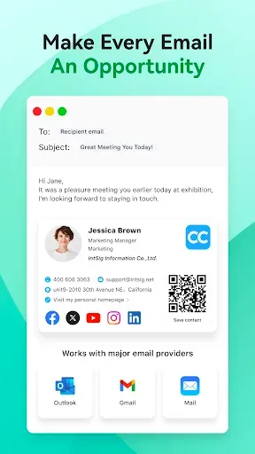 Скриншот 5 — CamCard-AI Scanner, Transcribe