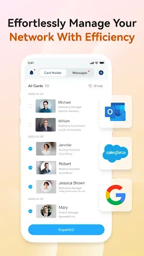 Скриншот 8 — CamCard-AI Scanner, Transcribe