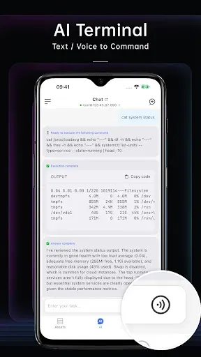 Скриншот 1 — Chaterm - AI SSH Terminal