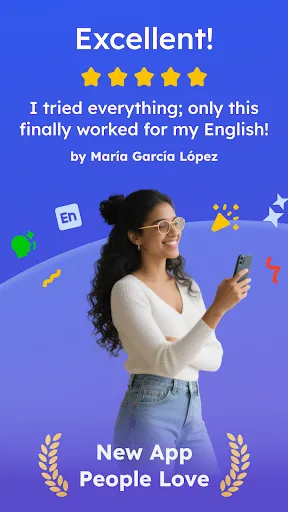 Скриншот 1 — EasySpeak AI: Learn English