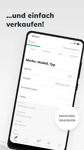 Скриншот 2 — 1000PS MOTORRAD Marktplatz
