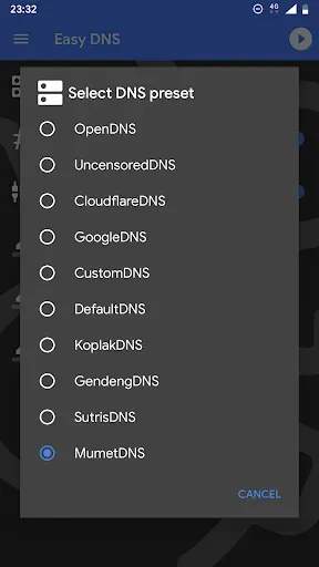 Скриншот 7 — Easy DNS (NO/ROOT)