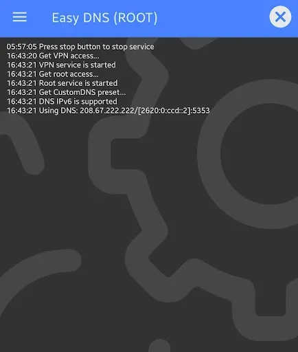 Скриншот 8 — Easy DNS (NO/ROOT)