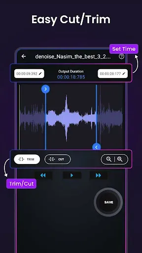 Скриншот 3 — MP3 Аудио Резак, Конвертер