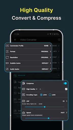 Скриншот 3 — Video Converter, Compressor