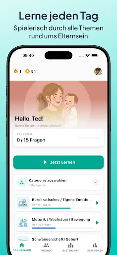Скриншот 1 — Eduparo – Das Eltern Quiz