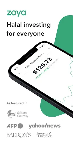 Скриншот 1 — Zoya - Halal Investing App