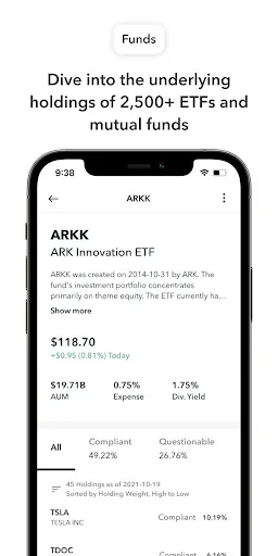 Скриншот 5 — Zoya - Halal Investing App
