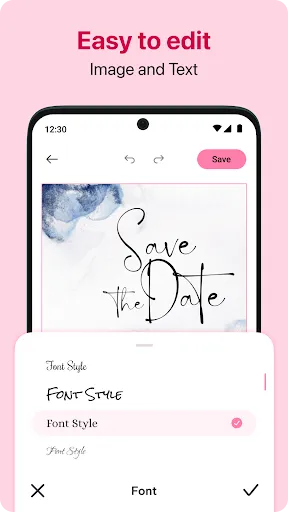 Скриншот 4 — Invitation Maker: Card Creator