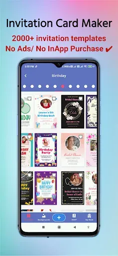 Скриншот 1 — Invitation Card Maker Pro