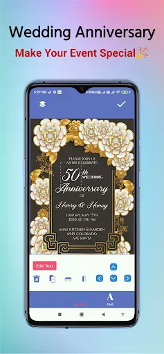 Скриншот 3 — Invitation Card Maker Pro