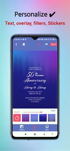 Скриншот 4 — Invitation Card Maker Pro
