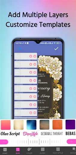 Скриншот 7 — Invitation Card Maker Pro