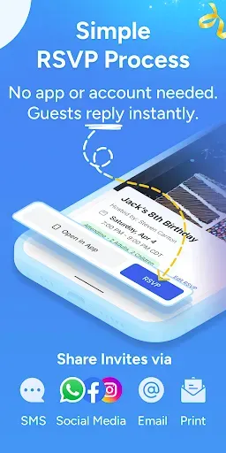 Скриншот 6 — Invitd Invitation Maker & RSVP