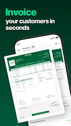 Скриншот 1 — Invoice Maker - Easy Invoice