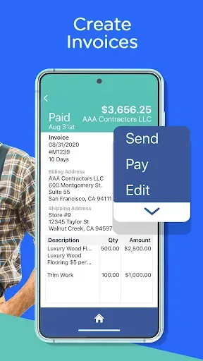 Скриншот 4 — Invoice ASAP: Field Service