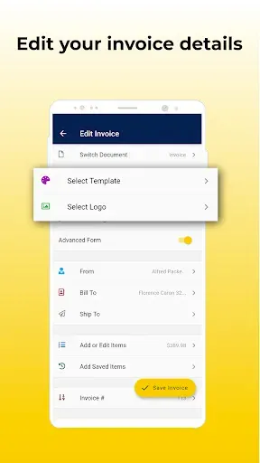 Скриншот 2 — Invoice Maker by Invoice Home