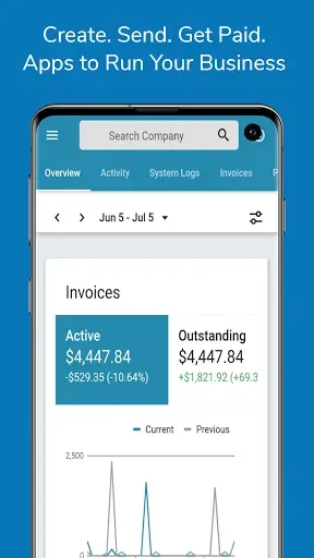 Скриншот 1 — Invoice Ninja | Get Paid.