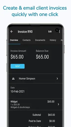 Скриншот 3 — Invoice Ninja | Get Paid.