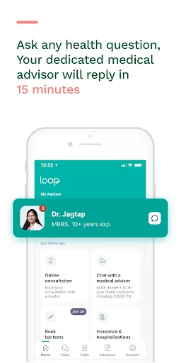 Скриншот 1 — Loop Health