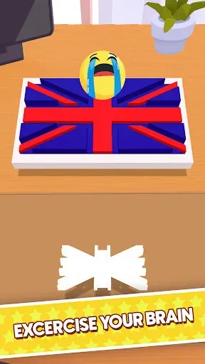 Скриншот 3 — Drop Fit: World Flag Puzzle