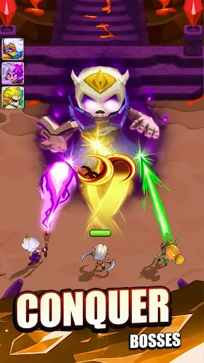 Скриншот 4 — Epic Trio: Roguelike Clash