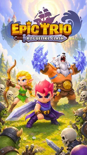 Скриншот 7 — Epic Trio: Roguelike Clash