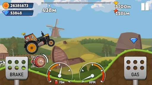 Скриншот 1 — Hill Dash Racing Русские тачки
