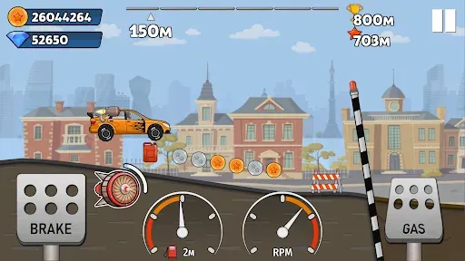 Скриншот 2 — Hill Dash Racing Русские тачки