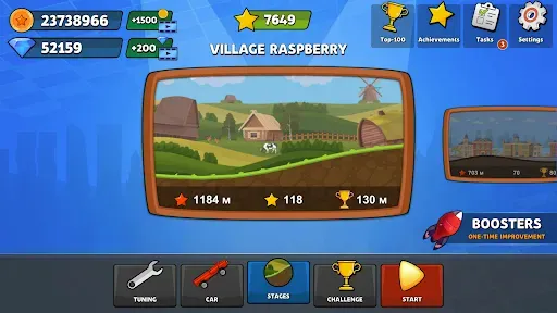 Скриншот 7 — Hill Dash Racing Русские тачки