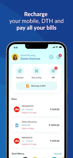 Скриншот 2 — IOB Connect - Mobile Banking
