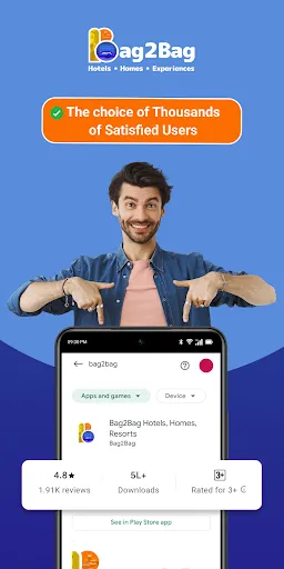 Скриншот 5 — Hotel Booking App: Bag2Bag