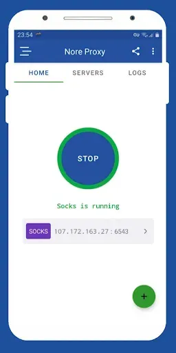 Скриншот 2 — Nore Proxy - http socks client