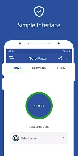 Скриншот 3 — Nore Proxy - http socks client